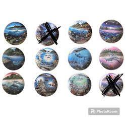 Robert Lyn Nelson: 1991 Underwater Paradise Collector Plates (10)