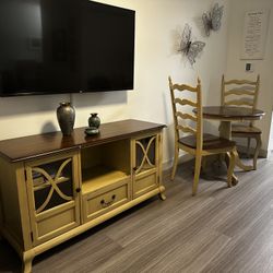 Dinette Set For Two Plus Credenza