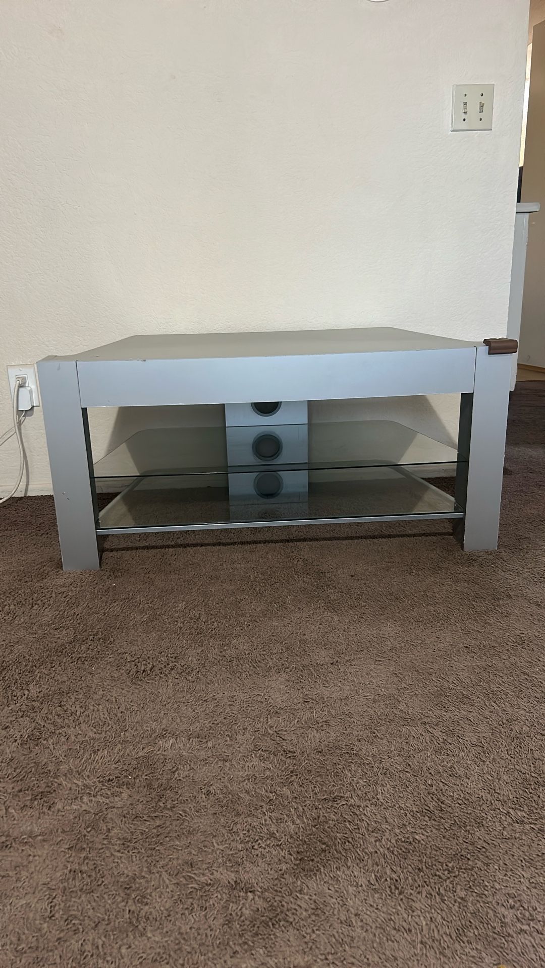 Table With Two Glass Shelves