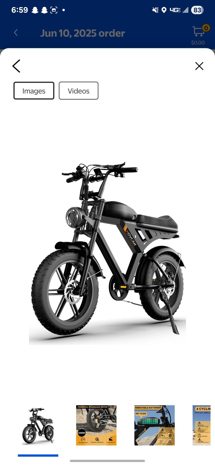 Movcan V30 Electric Bike New Only Open Box And Assembled