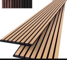 Premium Acoustic Wood Slat Wall Panels - Natural Oak (94.5" x 12.6")