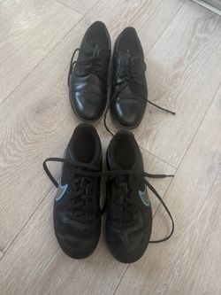 Cleats And Dress Shoes