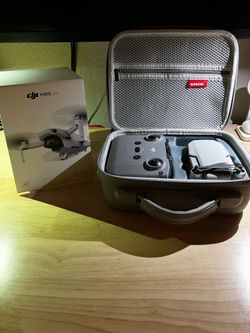 DJI Mini 4K with carrying case