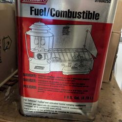Coleman Lantern And Stove Fuel. Brand New Never Used.