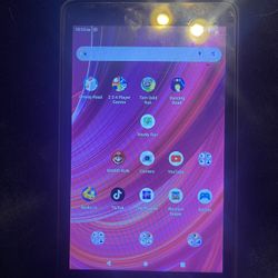 Android Version Tablet Bleu
