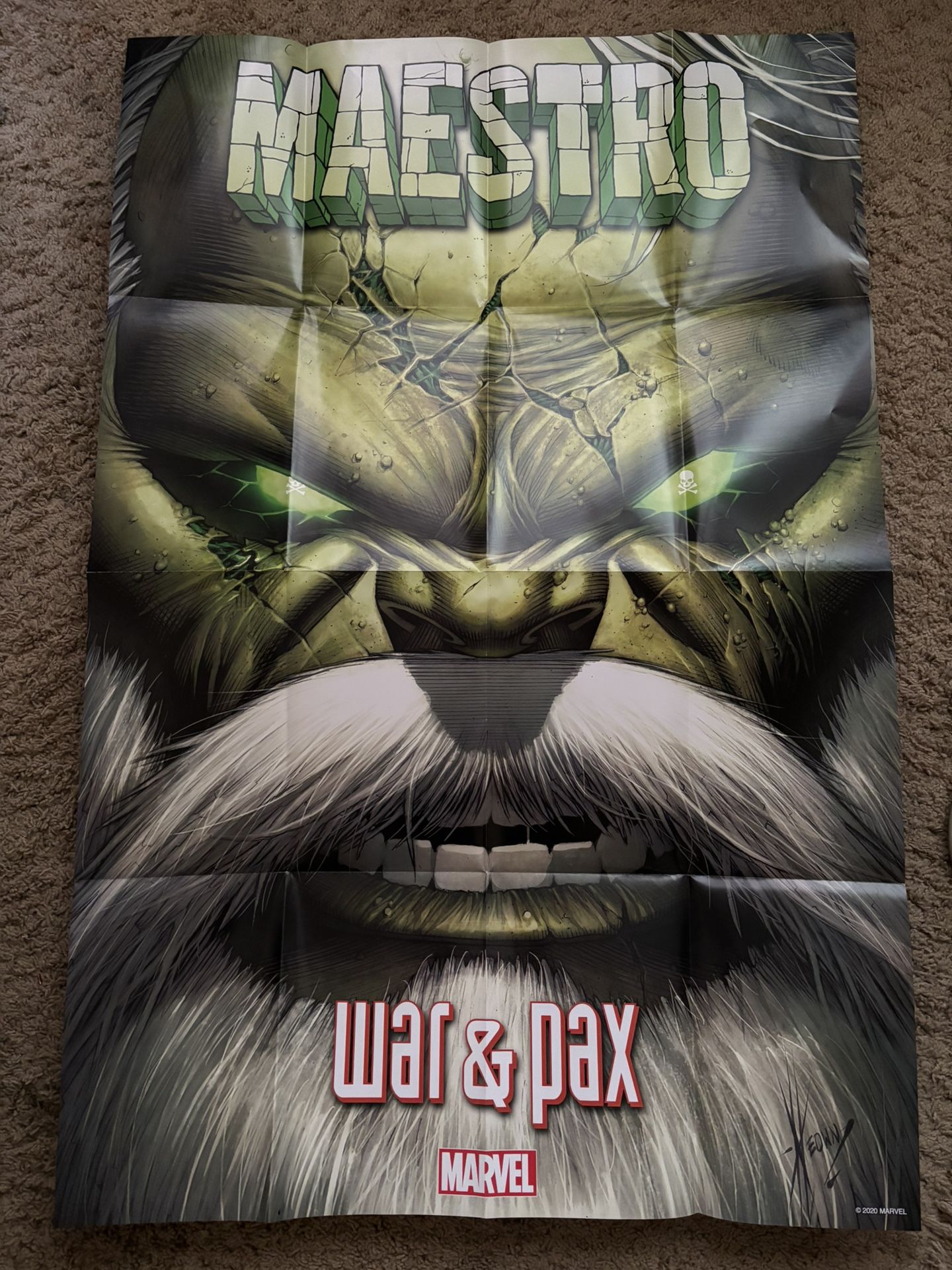 Maestro (Hulk) Comic Book Art Movie Posters