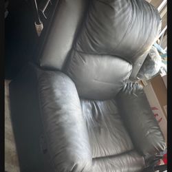 Black Leather Recliner