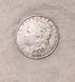 Moneda De Un Dólar 1879 Con La Letra S Al Reverso 