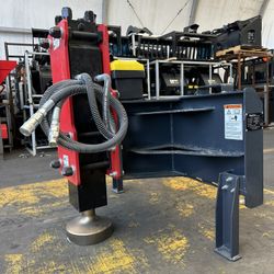 Skid Steer Hydraulic Breaker Driver Attachment 