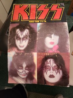 KISS WORLD TOUR PROGRAM