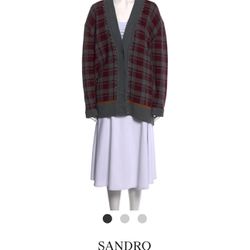 Sandro Paris Sweater Cardigan, size 2, Small, Like New.