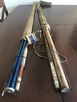 Bamboo fishing rods