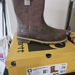 Carhartt Brand New Waterproof Boots Steel Toe Waterproof 