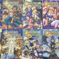 Chrono Crusade Volumes 1-8 (Complete Set)