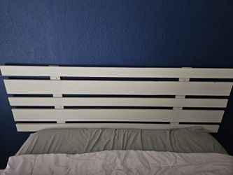 Custom Wood Headboard. Can Paint Any Color To Specifications.