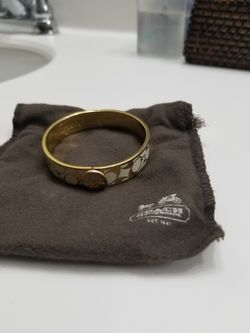 Authentic Coach bangle