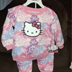 12 Months Hello Kitty 2 Piece Set 