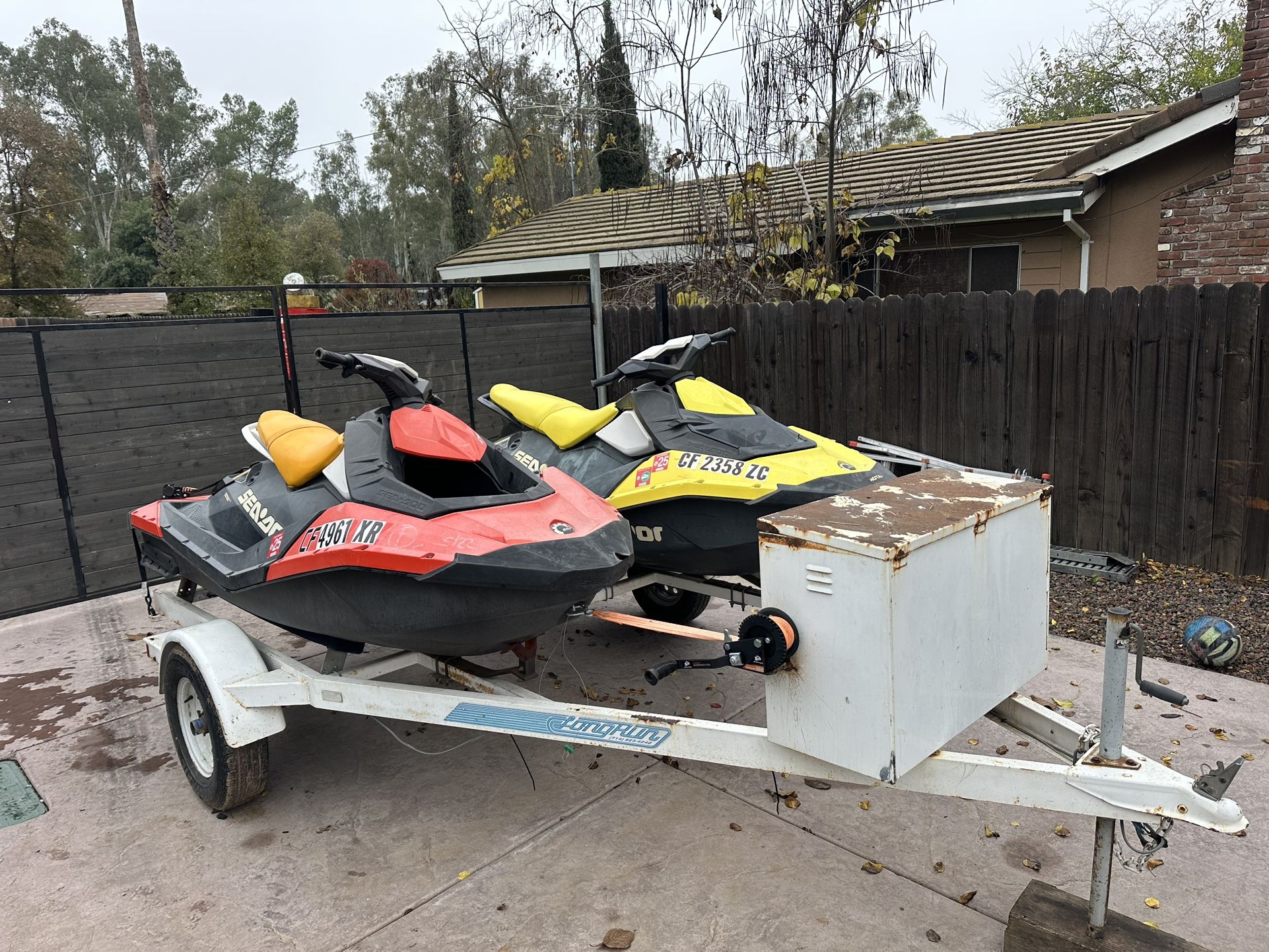 2 Sea Doo’s Jetski For Sale