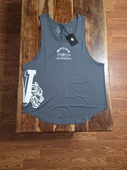 Darc Sport Men's -Dry Wolf- Gray Tank-Top