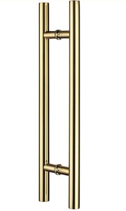(Brand New in Box) TOGU TG-6012 450mm/18 inches Solid Standoffs Heavy-Duty Commercial Grade-304 Stainless Steel Back to Back Push Pull Door Handles fo