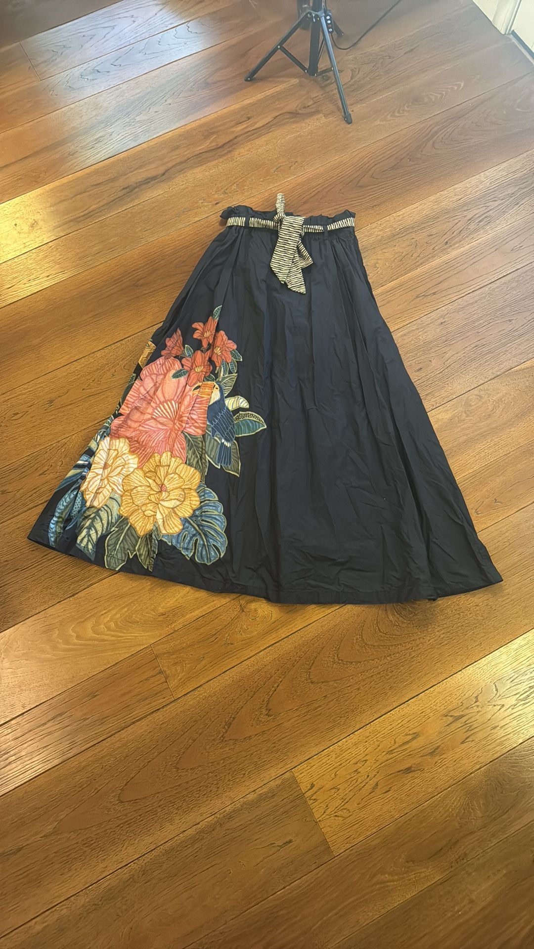 Anthropologie Farm Rio Tropical Maxi Skirt