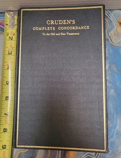 Crudens Complete Concordance to The Old and New Testament 1976 Vintage Religious