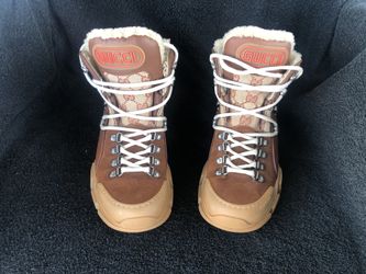 Gucci Flash trek Hiking Boot GG 