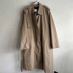 Woodmere Trench Coat, Size 44 Tall