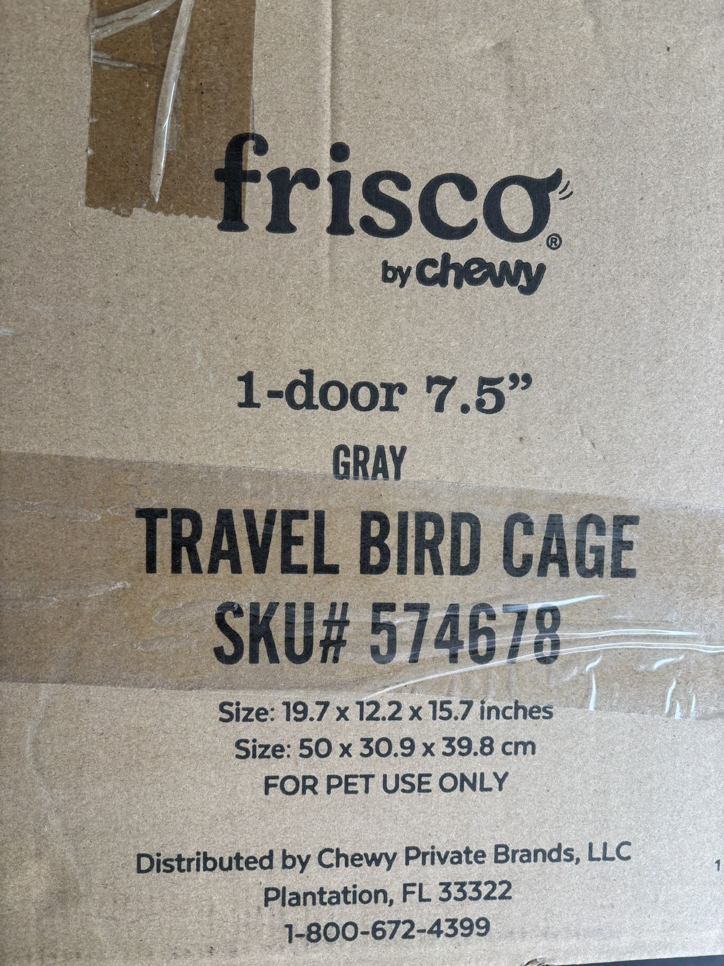 Travel Bird Cage $25 Grey