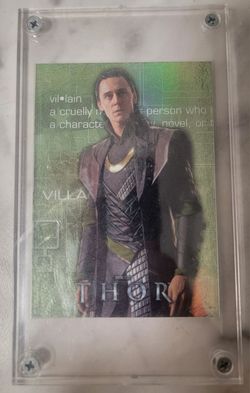 2012 Upper Deck Marvel Thor - Heroes/Villains Evolve Card (Loki)