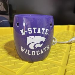 Scentsy Kansas State University Wax Warmer Base K-State Wildcats Big XII NCAA