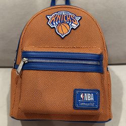 NBA New York Knicks Basketball Logo Mini Backpack