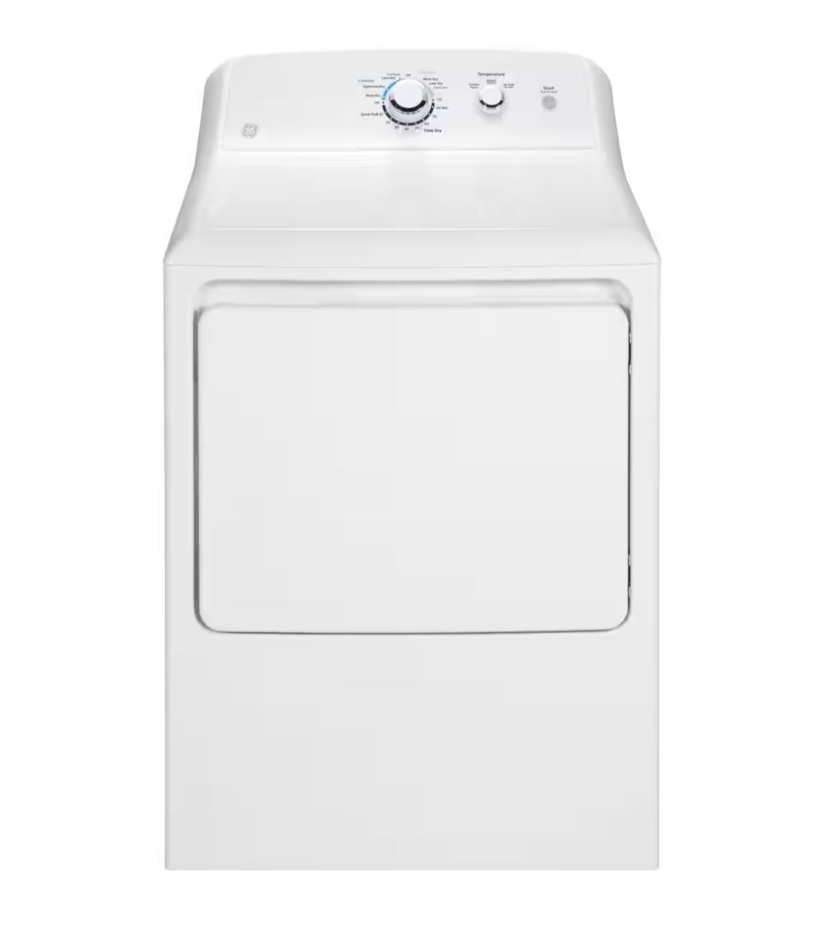 GE 6.2 cu. ft. Gas Dryer in White