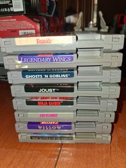 Nintendo NES games $10 each pick up in Glendale clean and tested all work