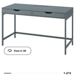 Dark Gray IKEA Alex Desk