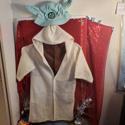 Star Wars Yoda Toddler (24 Mos.) Costume Robe & Headpiece. New.