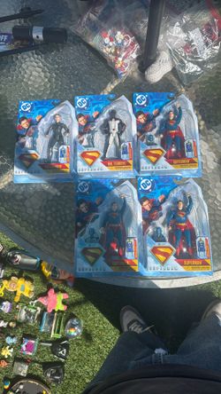 Superman DC Figures lot Of 5