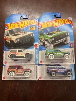 Hot Wheels Nissan Patrol Custom – Set of 4