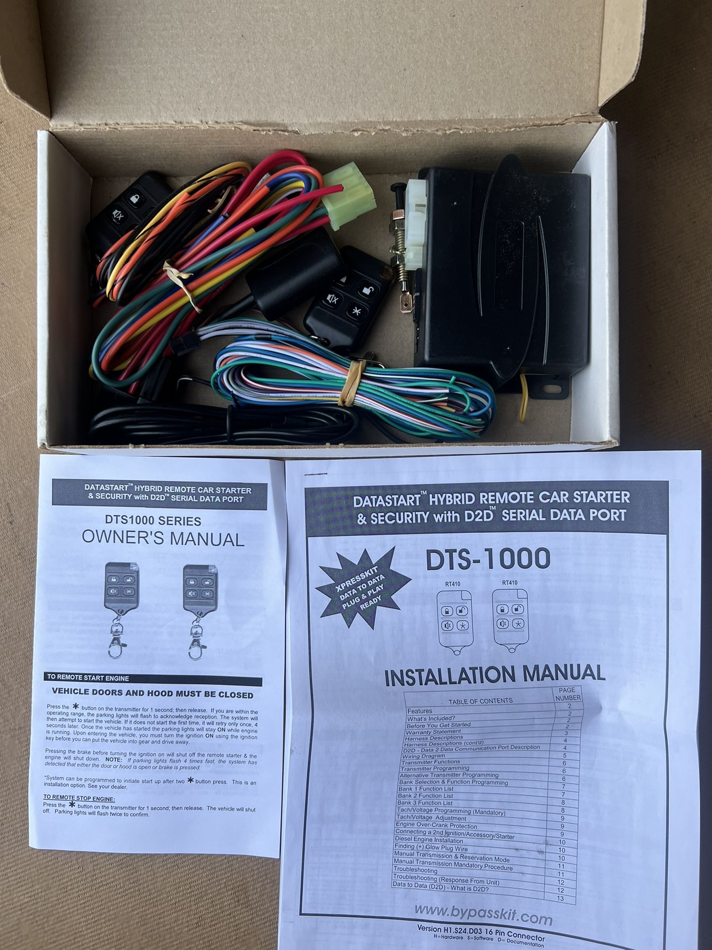 Datastart Remote Car Starter