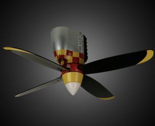 Craftmade WarPlanes Glamorous Glen Ceiling Fan