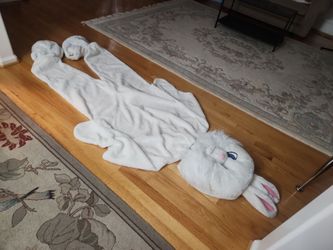 Adult Costume Forum Novelties Plush Bunny Mascot