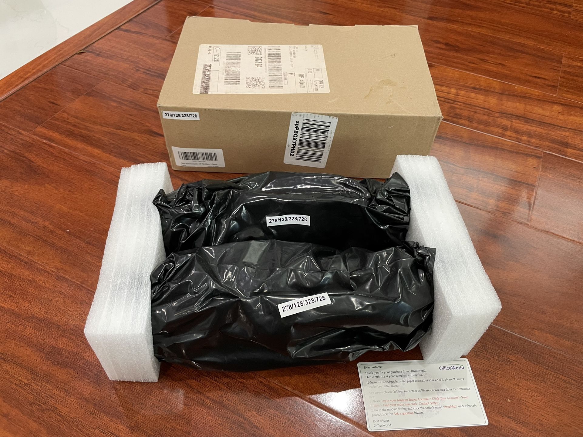 Canon compatible 128 Black Toner 2 pack for Canon Laser Printer 2100 pages