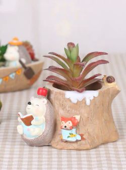 Flower pot, Resin Succulent Pot