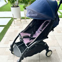 BABYZEN Yoyo Stroller (navy Blue/white)