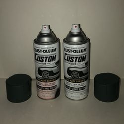 NEW Rust-Oleum Premium Custom Lacquer Spray Paint, Gloss Camo Green, 11 oz Rustoleum $20 both or $10 each