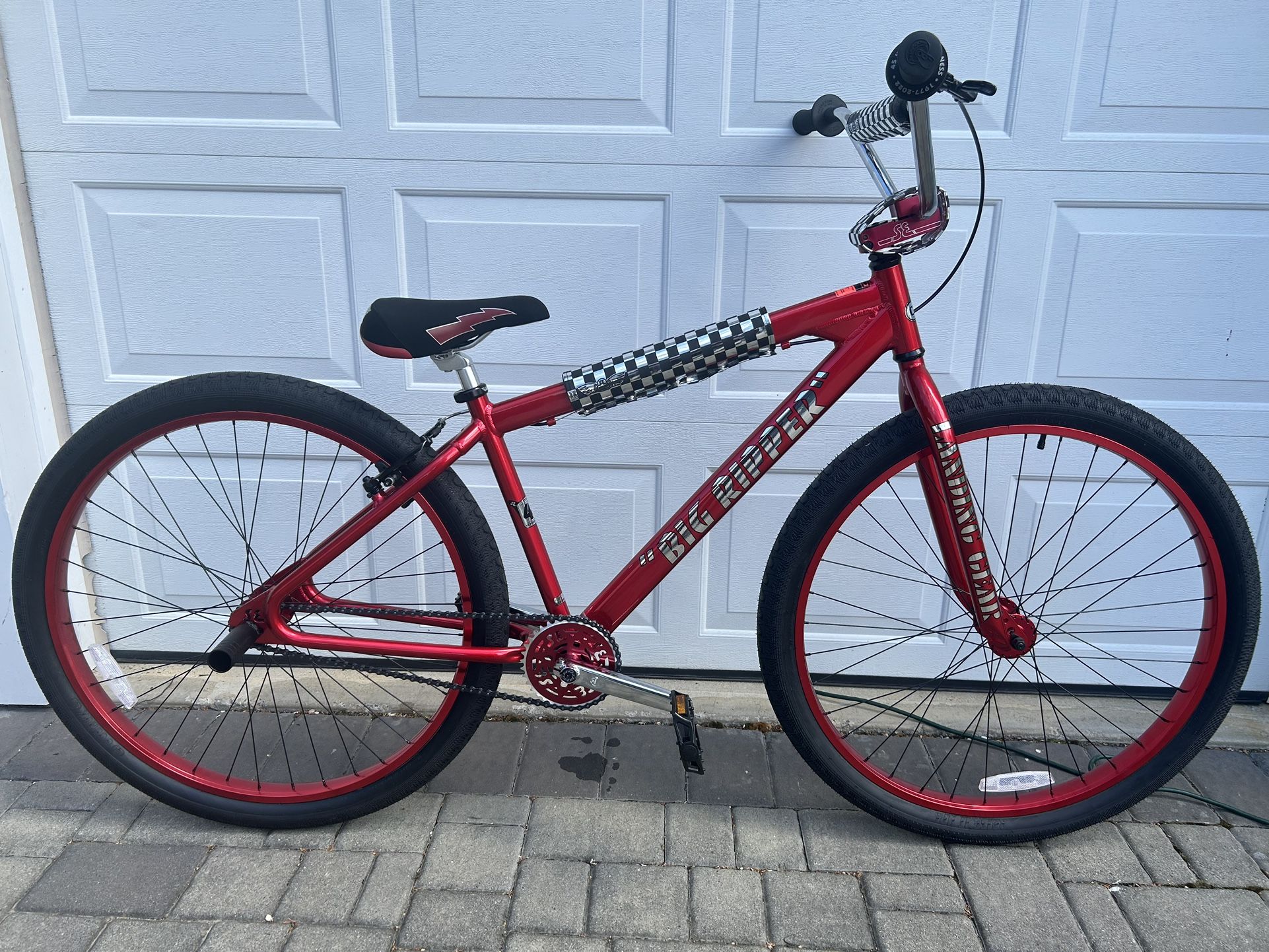 NEW SE Red Ano Red Rain Big Ripper 29 Inch BMX Bike 