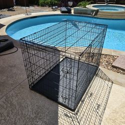 31h 28w 42w Metal Wire Pet Crate Dog Crate Kennel Cage