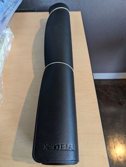 UPLIFT DESK Black Textured Rollable Desk Mat