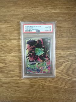 Bulbasaur Illustration Rare PSA 10 Pokémon Card