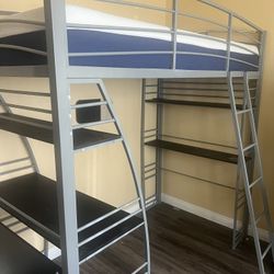 Bunkbed (twin) w/desk.